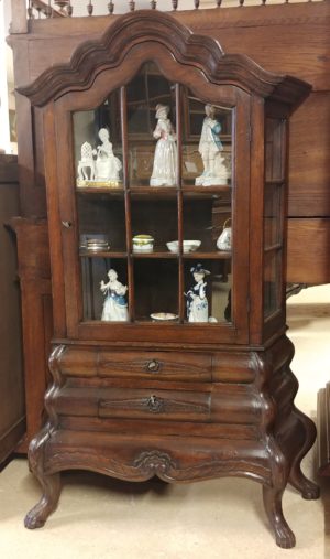 Oak Display Cabinet