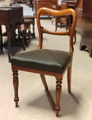 Biedermeier Mahogany Chair