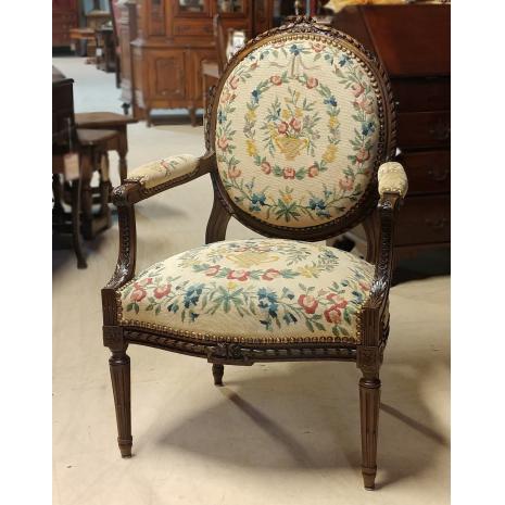 Louis XVI Needlepoint Chairs