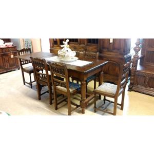 Set of 6 Henry II Chairs