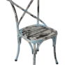 Sai White Wash Metal Chair